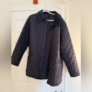 Barbour Navy Quilted Jacket